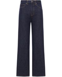 KHAITE - Bonnie Wide-Leg Jeans - Lyst