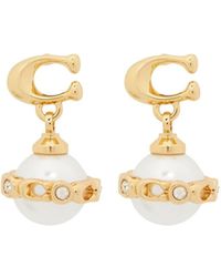 COACH - Pendant Earrings - Lyst