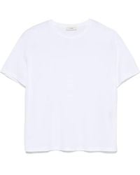 TOTEME - Totême Short-Sleeved Crewneck T-Shirt - Lyst