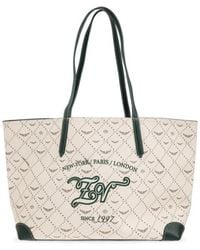 Zadig & Voltaire - Logo Print Tote Bag - Lyst