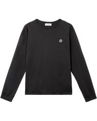 Stone Island - Logo Patch Long Sleeved T-Shirt - Lyst