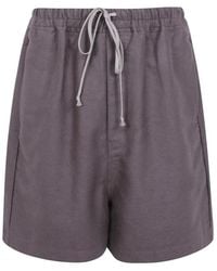 Rick Owens - Faun Elasticated-Waistband Shorts - Lyst