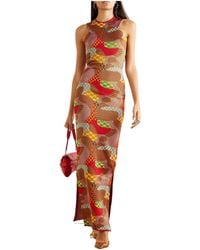 PUCCI - Jacquard-Knit Maxi Dress - Lyst