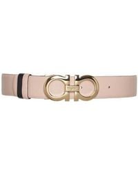 Ferragamo - Gancini Reversible Belt - Lyst