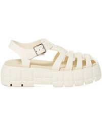 Miu Miu - Eva Platform Cage Sandals - Lyst
