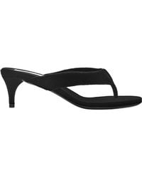 Alaïa - Alaïa Heeled Thong Mules - Lyst