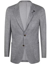 Lardini - Single-Breasted Tailored Blazer - Lyst