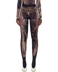 Marine Serre - Ssense Exclusive Wet Nuisette Printed Jersey Leggings - Lyst