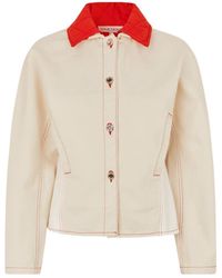 Stine Goya - Logo Denim Jacket - Lyst