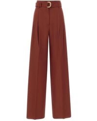 Max Mara - Studio Mstserio Wide-Leg Trousers - Lyst