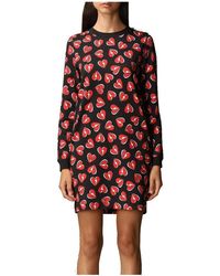 Moschino - Pattern Printed Dress - Lyst
