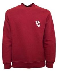 Emporio Armani - Embroidery Logo Sweater - Lyst