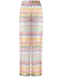 Missoni - Elastic Waist Palazzo Pants - Lyst