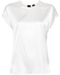 Pinko - Crewneck Short-Sleeved T-Shirt - Lyst