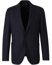 Lardini - Single Breasted Tailored Jacket - Lyst