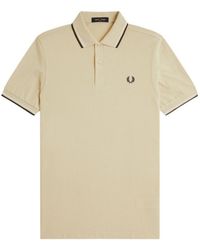 Fred Perry - Short-Sleeved Polo Shirt - Lyst
