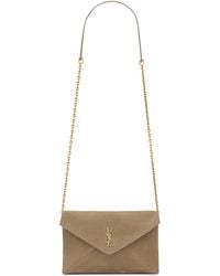 Saint Laurent - Cassandre Small Chain Pouch - Lyst
