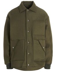 Khrisjoy - Quilted Striped Cotton Suit - Lyst
