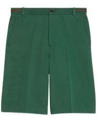 Gucci - Web Detailed Shorts - Lyst