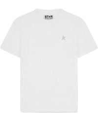 Golden Goose - Star Printed Crewneck T-Shirt - Lyst