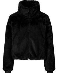 Save The Duck - Reversible Faux Fur Jacket - Lyst