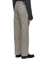 Our Legacy - Third Cut Logo Patch Straight-Leg Jeans - Lyst
