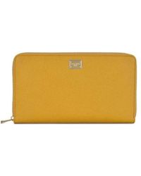 Dolce & Gabbana - Logo Details Wallet - Lyst