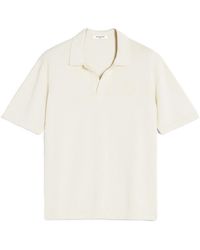 Maison Kitsuné - Maison Kitsuné Bold Fox Head Knit Polo Shirt - Lyst
