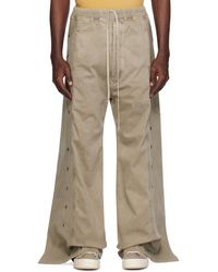 Rick Owens - Pusher Wide-Legged Casual Pants - Lyst