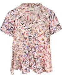 Isabel Marant - All-Over Printed Shirt - Lyst