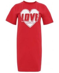 Moschino - Logo Dress - Lyst