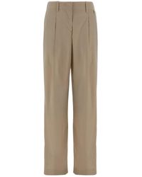 Herno - Pleated Trousers - Lyst