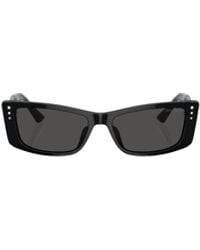 Jimmy Choo - Eyewear Rectangle Frame Sunglasses - Lyst