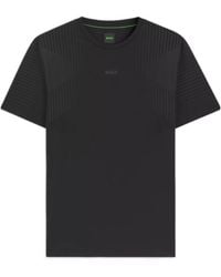 BOSS - Reflective Slim Fit Performance Top - Lyst