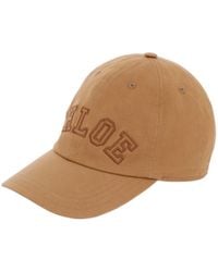 Chloé - Chloé Logo Embroidered Baseball Cap - Lyst