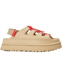 UGG - Solid Color Flat Sandals - Lyst