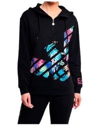 Emporio Armani - Hooded Sweater - Lyst