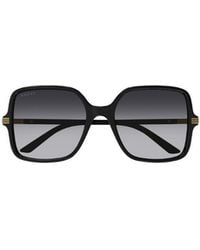 Gucci - Eyewear Oversized Square Sunglasses - Lyst
