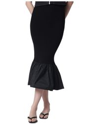 Patou - Knitted Maxi Fitted Skirt - Lyst