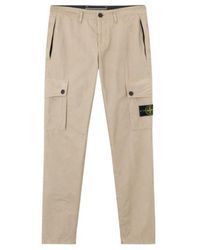 Stone Island - Pocket Cargo Trousers - Lyst