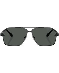 Versace - Eyewear Pilot-Frame Sunglasses - Lyst