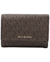 Michael Kors - Medium Bryant Signature Logo Wallet - Lyst