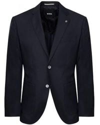BOSS - Long-Sleeved Suit Jacket - Lyst