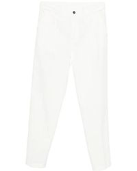 Eleventy - Elastic Waist Chino Trousers - Lyst