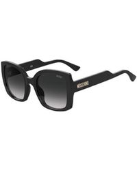 Moschino - Eyewear Square Frame Sunglasses - Lyst