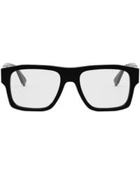 Fendi - Eyewear Square Frame Glasses - Lyst