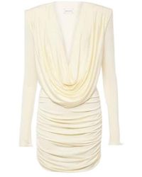 Magda Butrym - Draped Jersey Minidress - Lyst