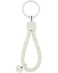 Bottega Veneta - Woven Design Key Chain - Lyst