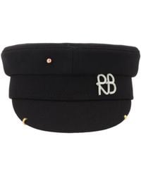 Ruslan Baginskiy - Logo Embellished Baker Boy Hat - Lyst
