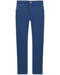 Brunello Cucinelli - Embroidered Trousers - Lyst